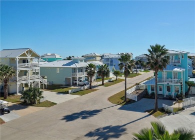 Come and enjoy this fun, colorful beach house in Mustang Royale on Palmilla Beach Golf Club in Texas - for sale on GolfHomes.com, golf home, golf lot
