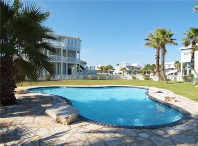 Come and enjoy this fun, colorful beach house in Mustang Royale on Palmilla Beach Golf Club in Texas - for sale on GolfHomes.com, golf home, golf lot