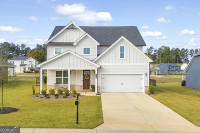 Welcome home to this beautifully upgraded 5BR/3.5BA Bedford plan on Chimney Oaks Golf Club in Georgia - for sale on GolfHomes.com, golf home, golf lot