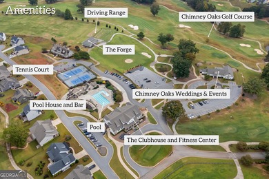 Welcome home to this beautifully upgraded 5BR/3.5BA Bedford plan on Chimney Oaks Golf Club in Georgia - for sale on GolfHomes.com, golf home, golf lot