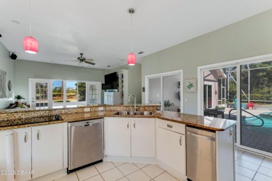 Welcome to this timeless and well-loved 3-bedroom, 2-bathroom on Plantation Bay Golf and Country Club in Florida - for sale on GolfHomes.com, golf home, golf lot