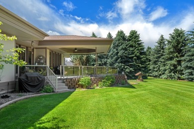 No practice swings here, this lightly lived in and lovingly on Eagle Bend Golf Course in Montana - for sale on GolfHomes.com, golf home, golf lot