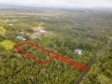 Build your dream home on this wooded large back flag lot with on Volcano Golf and Country Club in Hawaii - for sale on GolfHomes.com, golf home, golf lot