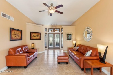 Discover one of the most stunning remodels in Sun City, AZ! From on PalmBrook Country Club in Arizona - for sale on GolfHomes.com, golf home, golf lot