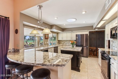 Discover one of the most stunning remodels in Sun City, AZ! From on PalmBrook Country Club in Arizona - for sale on GolfHomes.com, golf home, golf lot