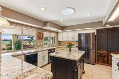 Discover one of the most stunning remodels in Sun City, AZ! From on PalmBrook Country Club in Arizona - for sale on GolfHomes.com, golf home, golf lot