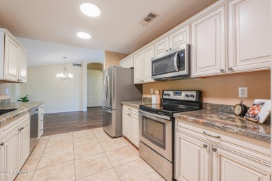Located in Sunland Springs Village, this 3 bed, 2 bath home on Sunland Springs Golf Course  in Arizona - for sale on GolfHomes.com, golf home, golf lot