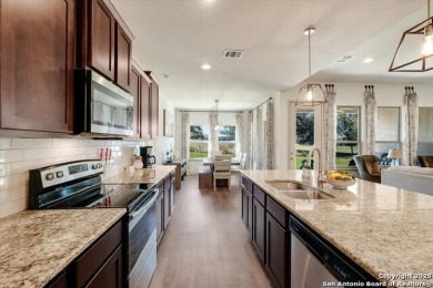Welcome to this stunning, open-concept home built in 2019 and on Vaaler Creek Golf Club in Texas - for sale on GolfHomes.com, golf home, golf lot