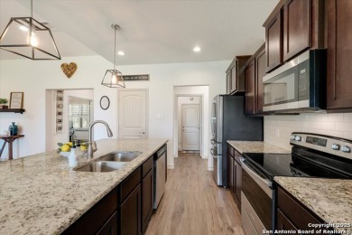 Welcome to this stunning, open-concept home built in 2019 and on Vaaler Creek Golf Club in Texas - for sale on GolfHomes.com, golf home, golf lot