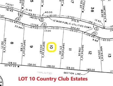 Golf Course building site fronting on Ye Olde Golf Course in on Ye Olde Country Club in Michigan - for sale on GolfHomes.com, golf home, golf lot