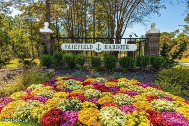 4 bedrooms, 3.5 baths, PLUS a bonus room!! The master suite is a on Harbour Point Golf Club in North Carolina - for sale on GolfHomes.com, golf home, golf lot