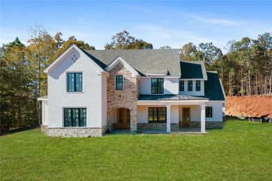 This extraordinary new construction, custom home with craftsman on The Club River Forest in Georgia - for sale on GolfHomes.com, golf home, golf lot