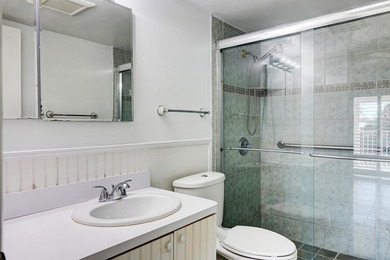 Freshly painted 2/1.5 second floor condo in the 55+ community of on The Little Club in Florida - for sale on GolfHomes.com, golf home, golf lot