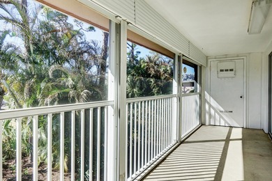 Freshly painted 2/2 second floor condo in the 55+ community of on The Little Club in Florida - for sale on GolfHomes.com, golf home, golf lot