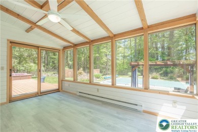 Looking for Country Charm with MODERN updates? This cedar clad on Indian Mountain Golf Course in Pennsylvania - for sale on GolfHomes.com, golf home, golf lot