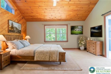 Looking for Country Charm with MODERN updates? This cedar clad on Indian Mountain Golf Course in Pennsylvania - for sale on GolfHomes.com, golf home, golf lot
