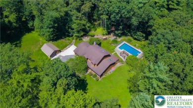 Looking for Country Charm with MODERN updates? This cedar clad on Indian Mountain Golf Course in Pennsylvania - for sale on GolfHomes.com, golf home, golf lot