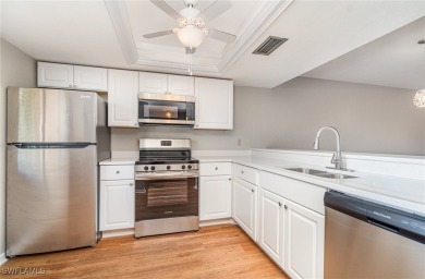 Light, bright, and beautiful end-unit condo with gorgeous golf on Cross Creek Country Club in Florida - for sale on GolfHomes.com, golf home, golf lot