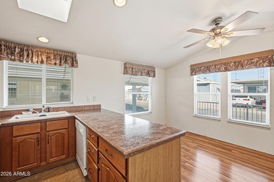 Welcome to this charming single-story manufactured home offering on Viewpoint Golf Resort in Arizona - for sale on GolfHomes.com, golf home, golf lot