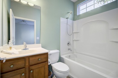 Pond living in this spacious, turn-key home in Del Webb Cane Bay on Cypress Point Par 3 in South Carolina - for sale on GolfHomes.com, golf home, golf lot