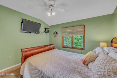 Chalet-Style Retreat in The Hideout This 4-Bedroom, 3-Bath on The Hideout Golf in Pennsylvania - for sale on GolfHomes.com, golf home, golf lot