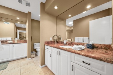 Sought after three bedroom,  two bathroom  END unit in gated on Bermuda Dunes Country Club in California - for sale on GolfHomes.com, golf home, golf lot