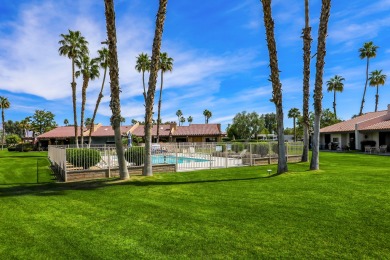 Sought after three bedroom,  two bathroom  END unit in gated on Bermuda Dunes Country Club in California - for sale on GolfHomes.com, golf home, golf lot