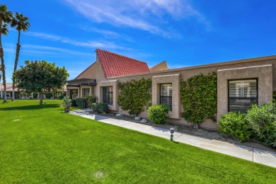 Sought after three bedroom,  two bathroom  END unit in gated on Bermuda Dunes Country Club in California - for sale on GolfHomes.com, golf home, golf lot