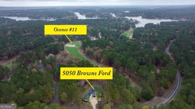 This meticulous custom golf residence is impeccably built with on Reynolds Lake Oconee - The Oconee in Georgia - for sale on GolfHomes.com, golf home, golf lot