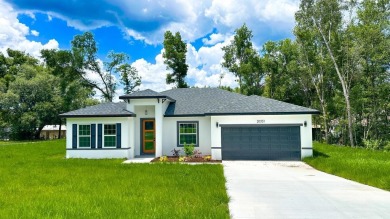 Brand-New Home, Move-in Ready in Citrus Springs - Modern Design on Citrus Springs Country Club in Florida - for sale on GolfHomes.com, golf home, golf lot