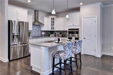 Welcome Home! *The James*, located on a breathtaking wooded on Colonial Heritage Golf Club in Virginia - for sale on GolfHomes.com, golf home, golf lot