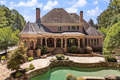 Discover unparalleled luxury and breathtaking golf course views on St. Marlo Country Club in Georgia - for sale on GolfHomes.com, golf home, golf lot