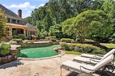 Discover unparalleled luxury and breathtaking golf course views on St. Marlo Country Club in Georgia - for sale on GolfHomes.com, golf home, golf lot