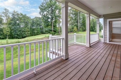 Welcome Home! *The James*, located on a breathtaking wooded on Colonial Heritage Golf Club in Virginia - for sale on GolfHomes.com, golf home, golf lot