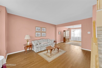 This elegant brick-front home offers the perfect blend of style on Knob Hill Golf Club in New Jersey - for sale on GolfHomes.com, golf home, golf lot
