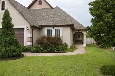 Located in the gated Magnolia Gardens community at Battle Creek on Battle Creek Golf Course in Oklahoma - for sale on GolfHomes.com, golf home, golf lot