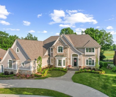 Welcome to this stunning estate in the prestigious, gated on Oakhurst Golf and Country Club in Michigan - for sale on GolfHomes.com, golf home, golf lot