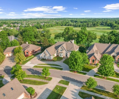 Welcome to this stunning estate in the prestigious, gated on Oakhurst Golf and Country Club in Michigan - for sale on GolfHomes.com, golf home, golf lot