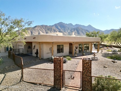 Amazing property at the foot of the Santa Rita's on 4.14 acres on Quail Creek Country Club  in Arizona - for sale on GolfHomes.com, golf home, golf lot