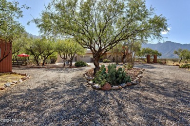 Amazing property at the foot of the Santa Rita's on 4.14 acres on Quail Creek Country Club  in Arizona - for sale on GolfHomes.com, golf home, golf lot