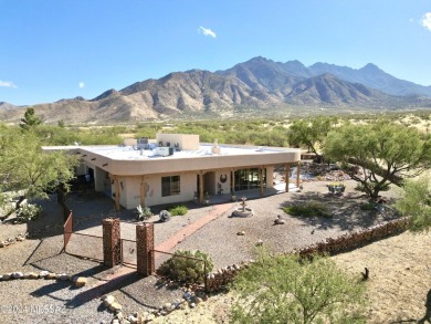 Amazing property at the foot of the Santa Rita's on 4.14 acres on Quail Creek Country Club  in Arizona - for sale on GolfHomes.com, golf home, golf lot