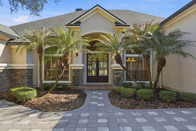 This elegant Palencia pool home is situated on a private on The Palencia Club in Florida - for sale on GolfHomes.com, golf home, golf lot