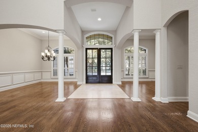 This elegant Palencia pool home is situated on a private on The Palencia Club in Florida - for sale on GolfHomes.com, golf home, golf lot