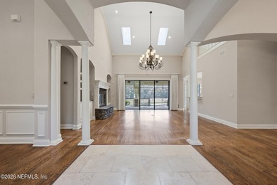 This elegant Palencia pool home is situated on a private on The Palencia Club in Florida - for sale on GolfHomes.com, golf home, golf lot