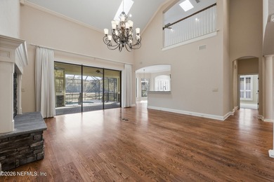 This elegant Palencia pool home is situated on a private on The Palencia Club in Florida - for sale on GolfHomes.com, golf home, golf lot