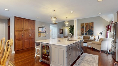 Perfectly positioned on the Berkshire Golf Course, this stunning on Berkshire Golf Club in Kansas - for sale on GolfHomes.com, golf home, golf lot