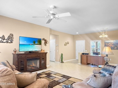 Beautifully maintained 2-bed, 2-bath home on a great corner lot on Desert Trails in Arizona - for sale on GolfHomes.com, golf home, golf lot