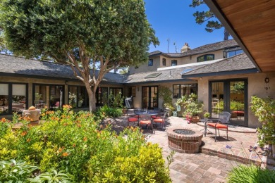 Romantic Pebble Beach home with a European country flair located on Monterey Peninsula Golf and Country Club in California - for sale on GolfHomes.com, golf home, golf lot