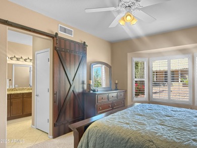 Beautifully maintained 2-bed, 2-bath home on a great corner lot on Desert Trails in Arizona - for sale on GolfHomes.com, golf home, golf lot