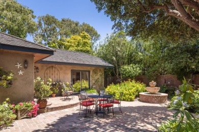 Romantic Pebble Beach home with a European country flair located on Monterey Peninsula Golf and Country Club in California - for sale on GolfHomes.com, golf home, golf lot